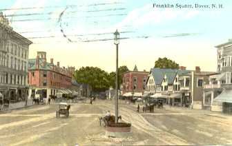 franklin square upper square postcards