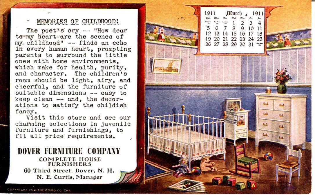 1911 Dover Furniture Company Advertisement
