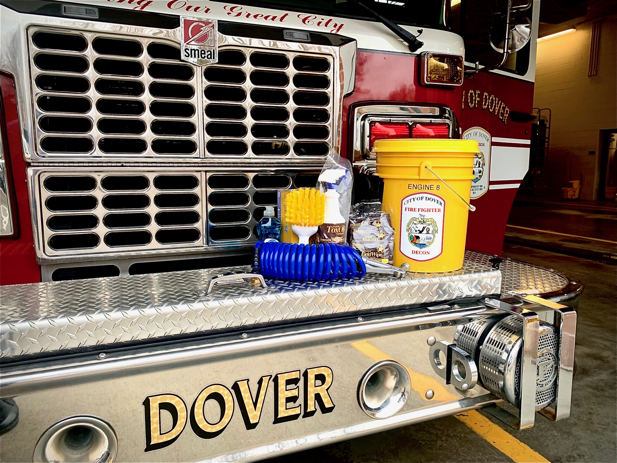 Dover Fire Decontamination Contents