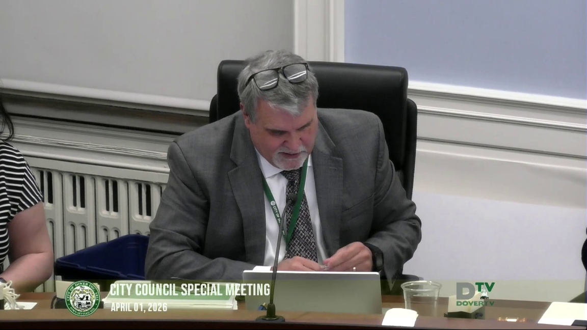 City Council special meeting, 4/1/2026