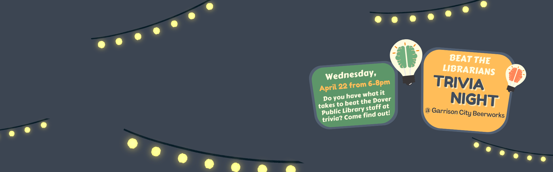 Beat the Librarians Trivia Night @ Garrison City Beerworks 6pm