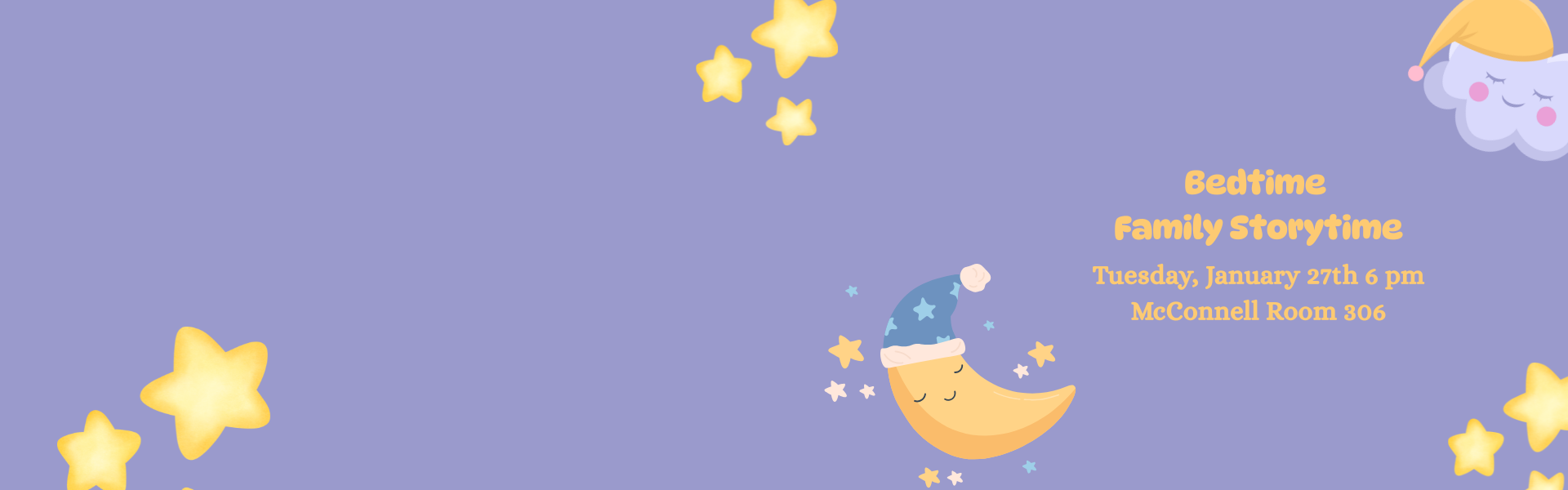 Bedtime family storytime january 27 6pm