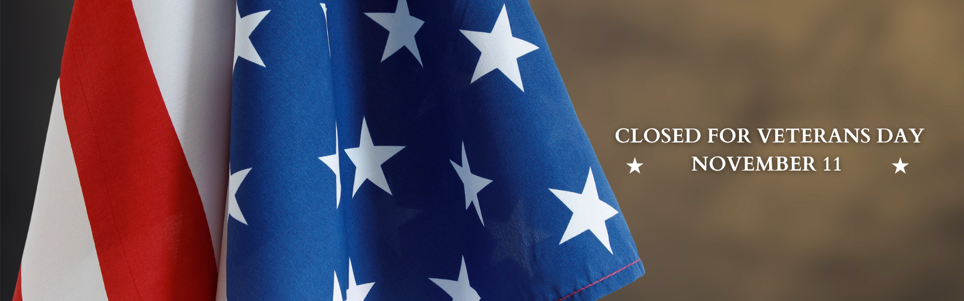 veterans day closed November 11th
