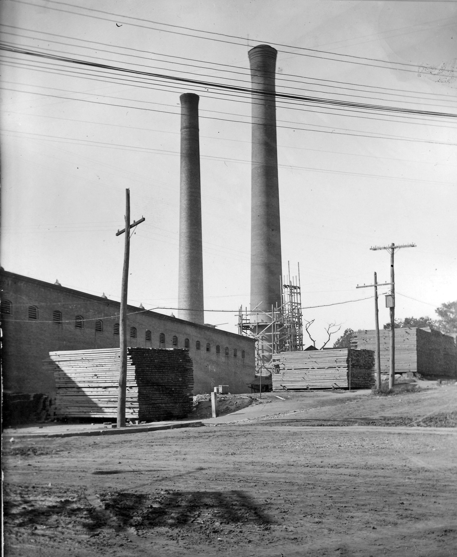 Mill steam plant