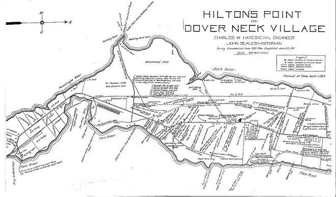 Hiltons Point Map