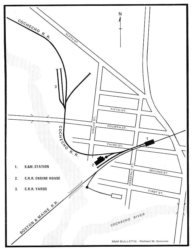 Dover Railroad Map