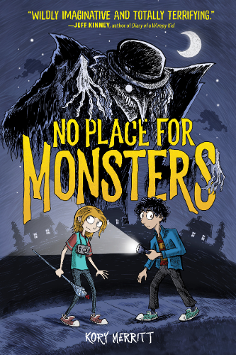 book cover n place for monsters
