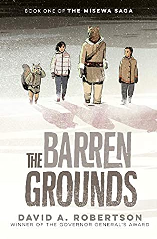 book cover the barren grounds