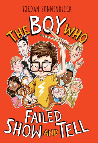 book cover the boy who failed show and tell