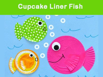 Cupcake Liner Fish