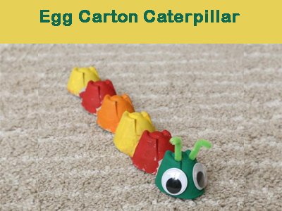 Egg Carton Caterpillar