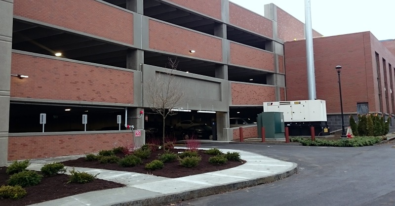 Parking Garage Entrance