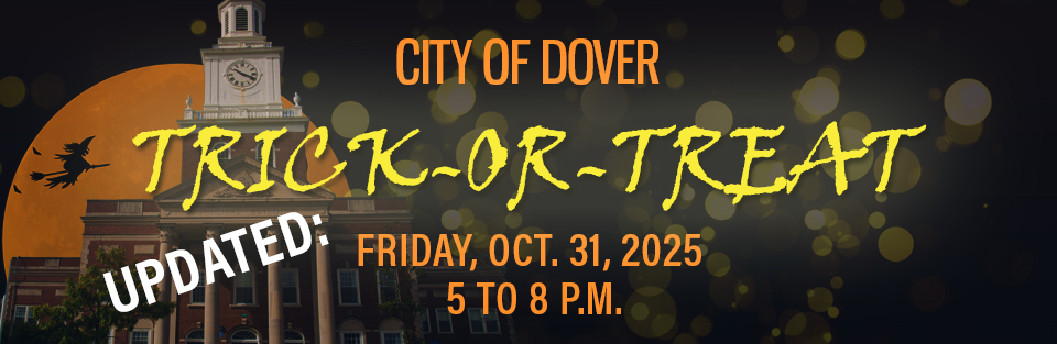 Trick or Treat 2025 update Trick or Treat 2025 banner with updated times