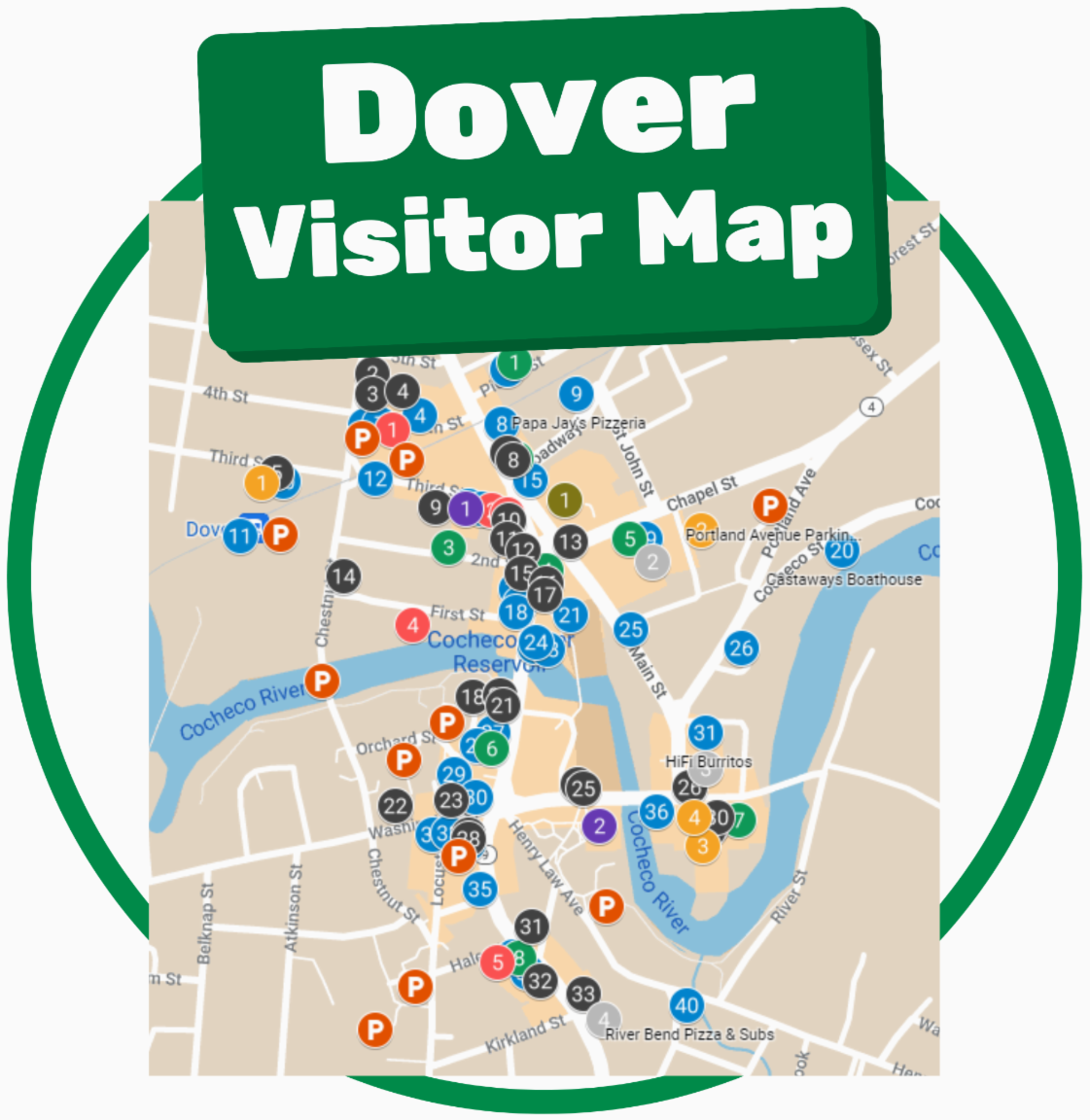 DOVER VISITOR MAP 2023