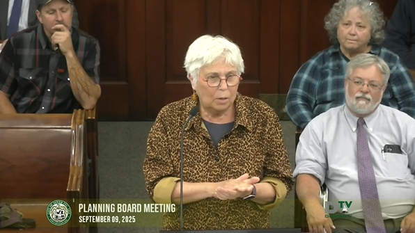 Video thumbnail of Planning Board meeting on 9/9/2025