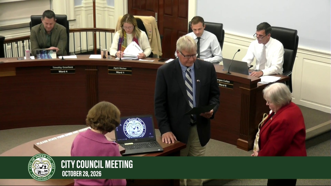 City Council meeting, 10/28/2026
