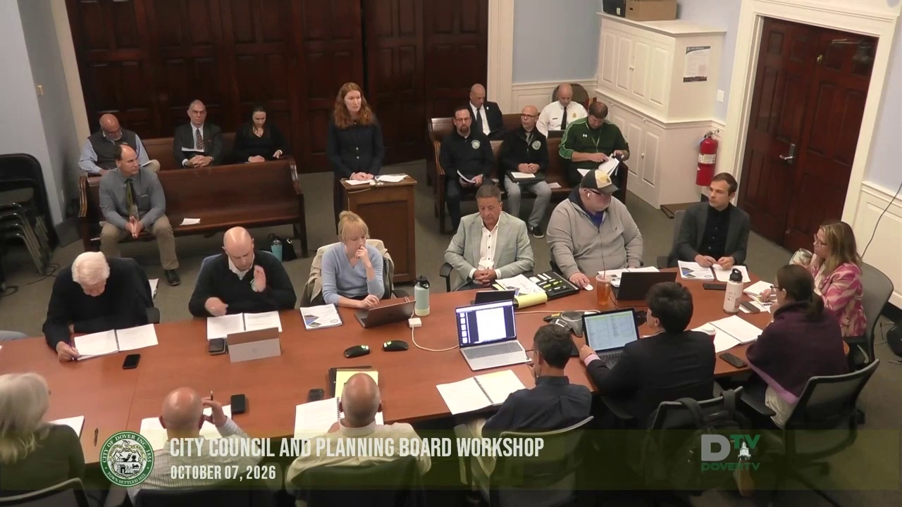 City Council and Planning Board, 10/7/2026