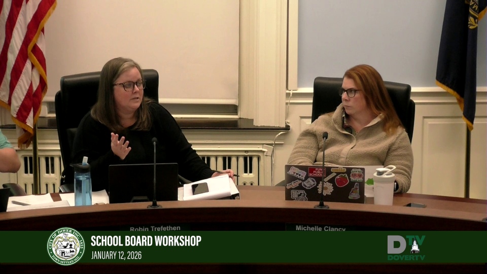 School Board workshop, 1/12/2026