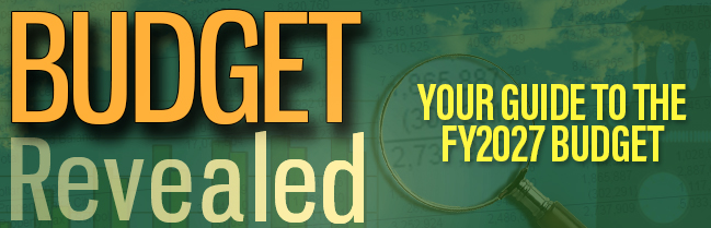Budget Revealed FY2027 image header