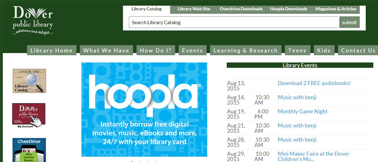 Library site
